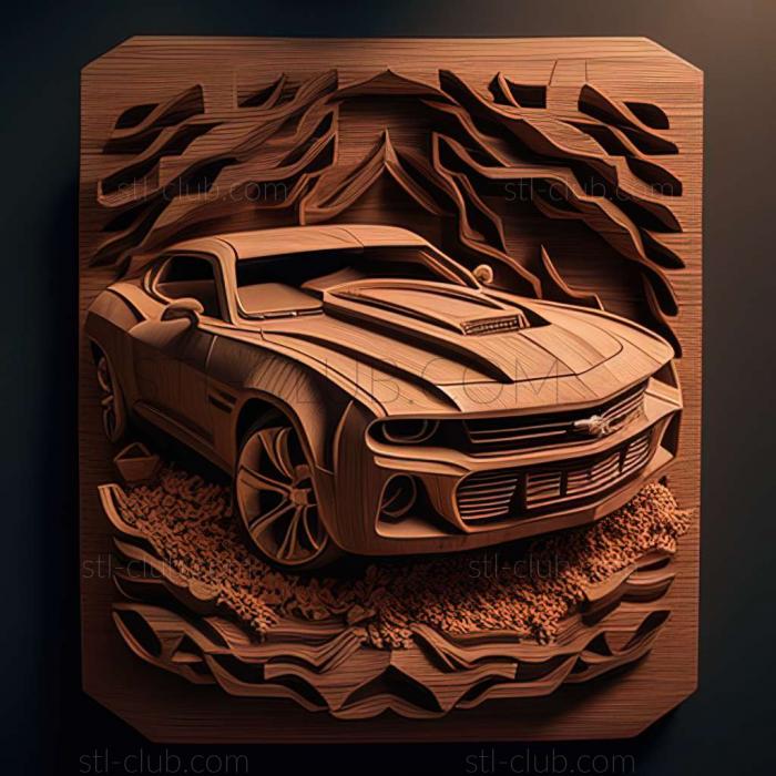 3D мадэль Chevrolet Camaro (STL)